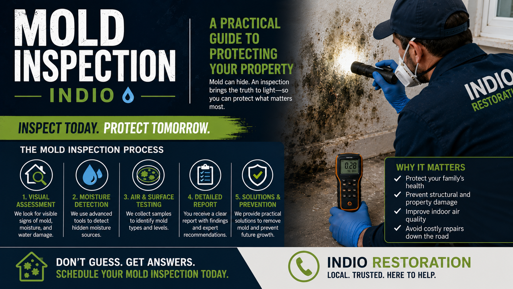 Mold Inspection Indio A Practical Guide to Protecting Your Property